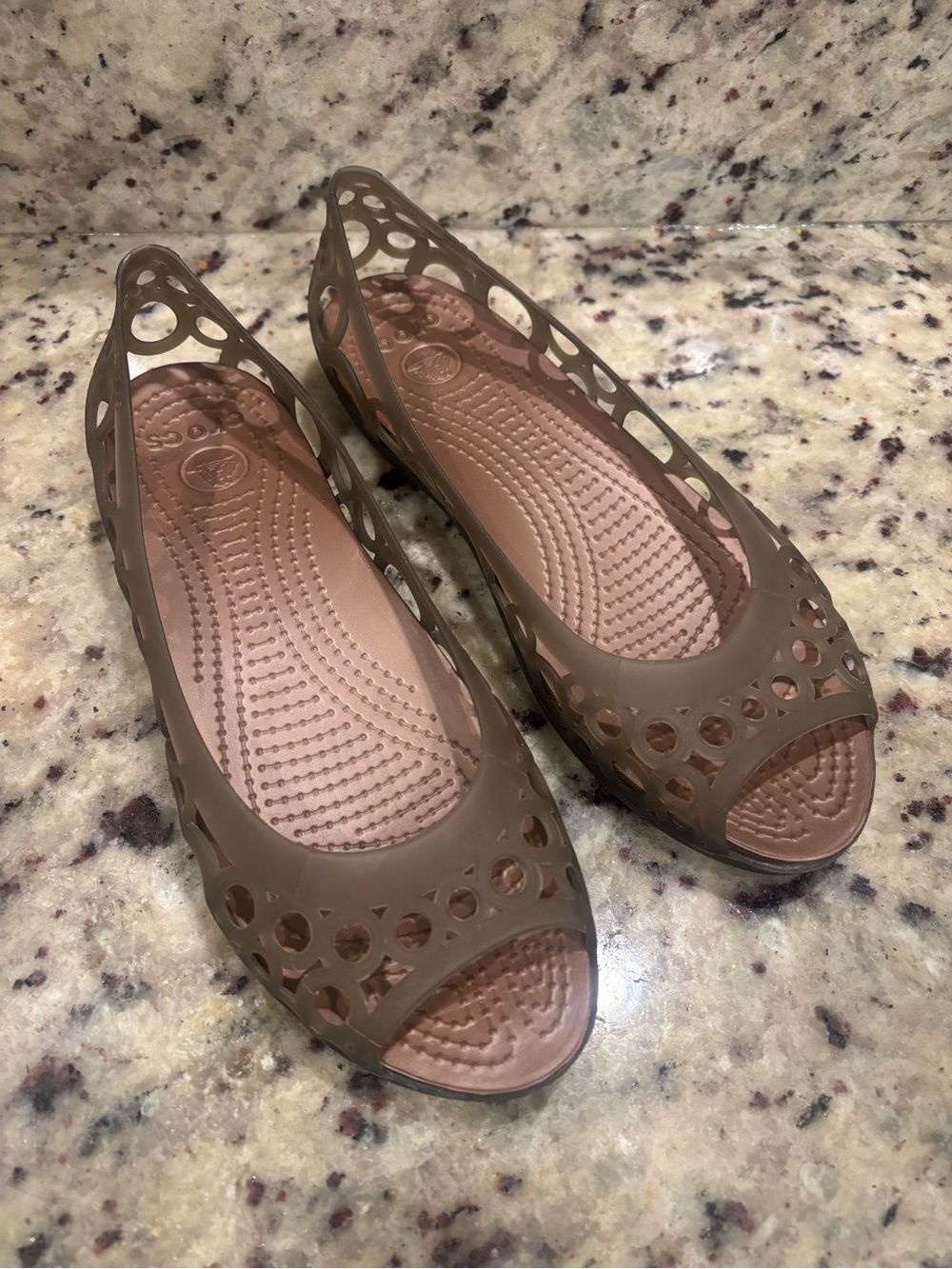 Crocs Women’s Adrina Flat Y2K jellies 2000s